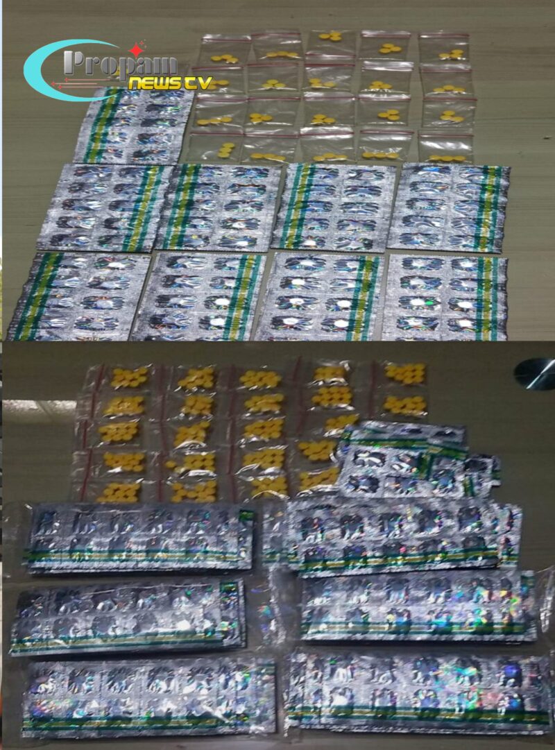 Foto : Obat Keras Jenis Golongan (G) Di Perjualbelikan Tanpa Resep Dokter.