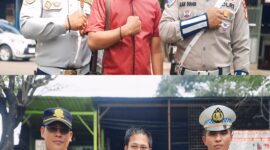 Gambar Diatas Sebelah Kanan Foto: Matondang Dari Dishub. Foto : Ditengah Mohammad Lutfi, SH, Foto Sebelah Kiri Aan Dinata. Sedangkan Foto : Dibawah Kanan/Kiri Foto Yang Sama, Ditengah Julius Giawa pimred.