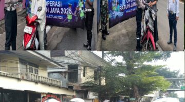Foto : Giat Lintas Jaya Tindak Pengendara Lawan Arus di Fly Over Klender Kegiatan dipimpin langsung oleh Iptu Sarwono dari Satlantas Polres Metro Jakarta Timur, didampingi Pengatur Muda Nurul Anwar dari Sudinhub Jakarta Timur.