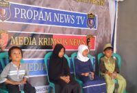 Muhammad Lutfi, SH Gelar Santunan Anak Yatim di Markas Besar Media Propam News TV
