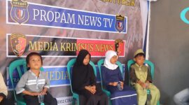 Muhammad Lutfi, SH Gelar Santunan Anak Yatim di Markas Besar Media Propam News TV