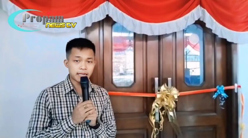 Foto : Pimpinan Redaksi Media Propam News TV, Julius Giawa, mengucapkan Selamat Hari Anak Nasional kepada seluruh anak-anak Indonesia