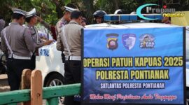 Foto : Hari ke-9 Operasi Patuh Kapuas 2025