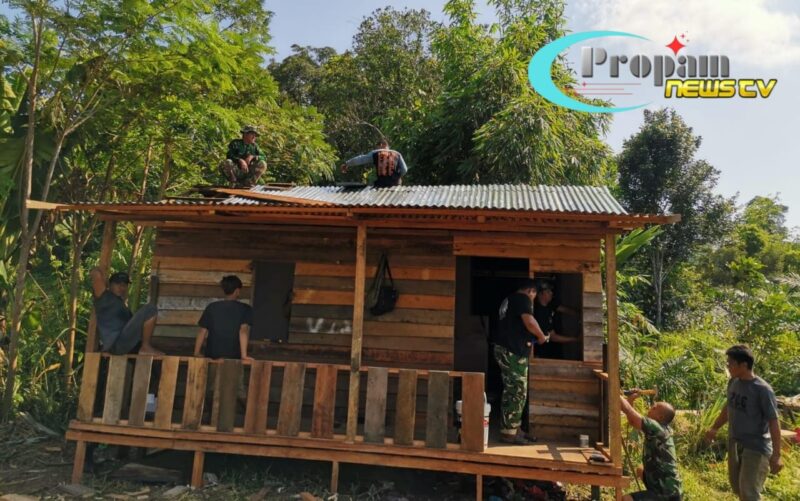 Foto : Rehabilitasi Rumah Tidak Layak Huni (RTLH) pada Sasaran 1
