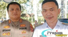 Foto : Wakil Bupati Sintang Florensius Ronny, Amd. & Kapolres Sintang AKBP I Nyoman Budi Artawan, S.H., S.I.K., M.M.
