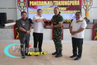 Foto : Mayjen TNI Jamallulael, S.Sos., M.Si., melaksanakan ramah tamah bersama Forkopimda Kabupaten Kapuas dan Kabupaten Pulang Pisau