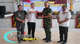 Foto : Mayjen TNI Jamallulael, S.Sos., M.Si., melaksanakan ramah tamah bersama Forkopimda Kabupaten Kapuas dan Kabupaten Pulang Pisau