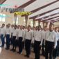 Foto : 78 calon Bintara Prajurit Karier TNI AD Pria TA. 2025 OAP resmi dinyatakan lulus seleksi dari Sub Panpus Kodam XVIII/Kasuari