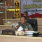Foto : Kepala Staf Kodam (Kasdam) XII/Tanjungpura Brigjen TNI Putra Widyawinaya, S.H., M.P.M., mengikuti Rakornis (Rapat Koordinasi Teknis) TMMD ke-125 tahun 2025
