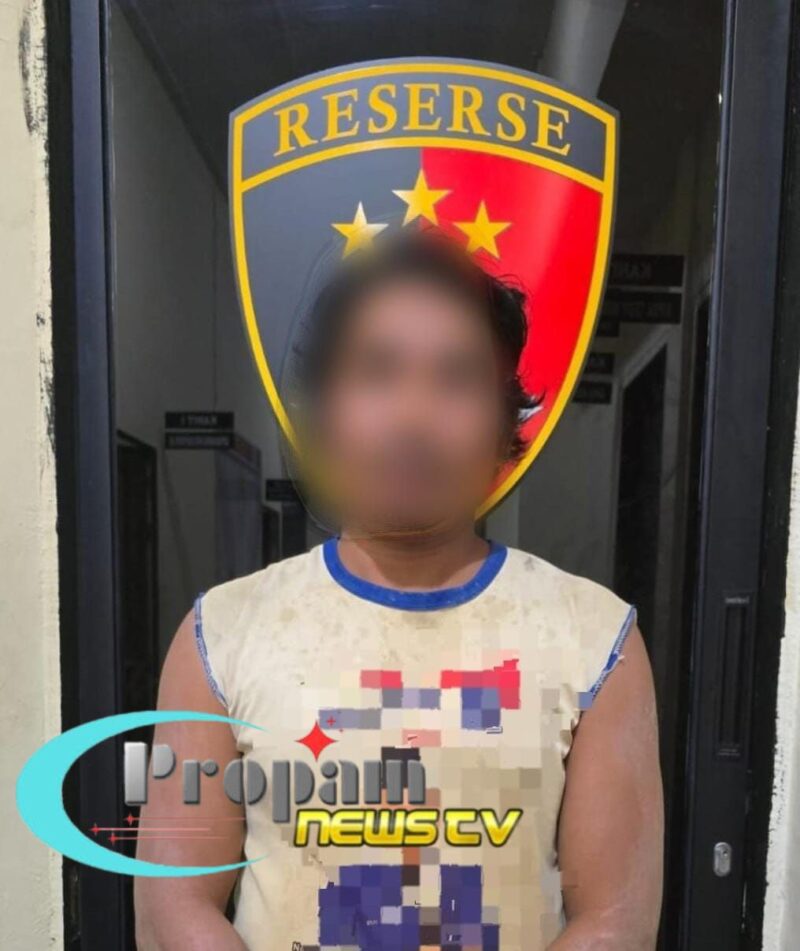 Foto : Polres Sekadau menangkap satu orang pelaku Pertambangan Emas Tanpa Izin (PETI) di Desa Meragun