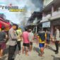 Foto : Kebakaran 9 Ruko di Jalan WR. Supratman, Kelurahan Kapuas Kanan Hulu Kecamatan Sintang