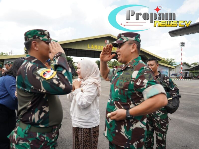 Foto : Pangdam XII/Tpr Lepas Keberangkatan Pangkogabwilhan 1 