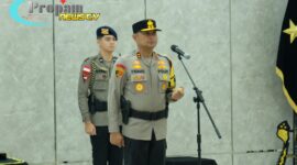 Foto : Kapolda Kalbar Irjen Pol Drs. Pipit Rismanto, S.I.K., M.H. memimpin langsung Upacara Sertijab Pejabat Utama dan Kapolres/Ta di jajaran Polda Kalbar