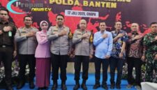Foto : Wakapolda Banten meresmikan Satuan Pelayanan Pemenuhan Gizi (SPPG) Polresta Tangerang di Kampung Lamporan