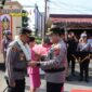 Foto : Polres Sintang menggelar prosesi penyambutan Kapolres baru, AKBP Sanny Handityo, S.H., S.I.K.