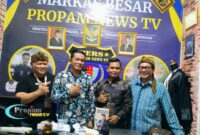 Foto : Acara Peresmian Media Propam News TV sekaligus mengikuti Acara Pelatihan Jurnalistik