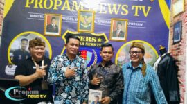 Foto : Acara Peresmian Media Propam News TV sekaligus mengikuti Acara Pelatihan Jurnalistik
