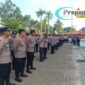 Foto : Kapolresta Pontianak, Kombes Pol Suyono, S.I.K., S.H., M.H., memimpin apel pagi perdana di halaman Mapolresta Pontianak