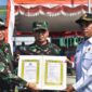 Foto : Kegiatan TNI Manunggal Membangun Desa (TMMD) secara resmi dibuka oleh Kepala Badan Kesatuan Bangsa dan Politik (Kesbangpol)