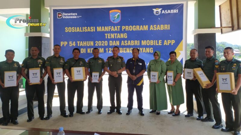 Foto : PT ASABRI berikan sosialisasi kepada anggota Kodim 1209/Bky dan Persit KCK Cabang LVI 