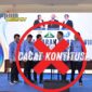 Foto : Anggota resmi HIPMI Karawang melayangkan gugatan Peninjauan Kembali atas pelaksanaan Musyawarah Cabang (MUSCAB) ke-VII
