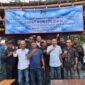 Foto : Kegiatan rapat konsolidasi yang berlangsung di Saung Tepi Jalan, Cikande, Kabupaten Serang, Banten