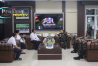 Foto : Pangdam XII/Tpr Terima Kunjungan Silaturahmi GM PLN UIP Kalbagbar