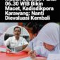 Foto : Disdikpora Kabupaten Karawang akan mengevaluasi Penerapan kebijakan Gubernur Jawa terkait Jam masuk Sekolah