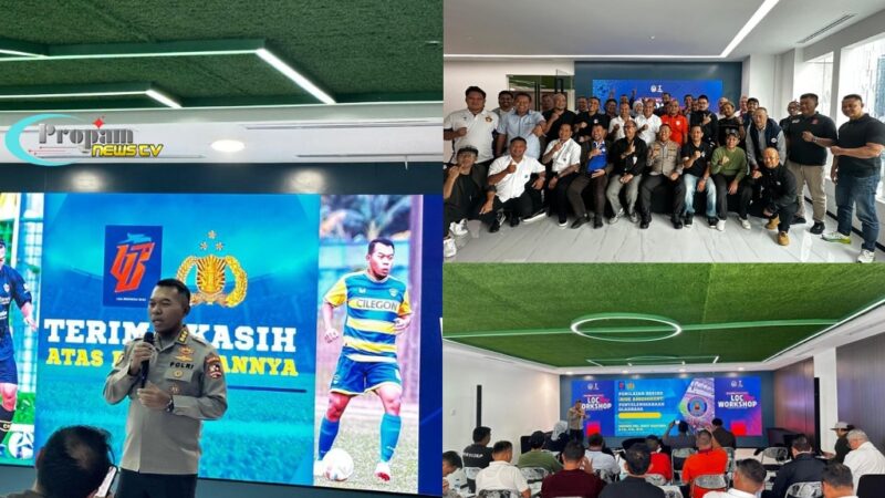Foto : Kegiatan Workshop Local Organizing Committee BRI Super League 2025/26.