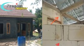 Foto : Pembangunan bedah Rumah Tidak Layak Huni (RTLH) di Kabupaten Tangerang sedang dilaksanakan