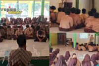 Foto : SMP dan SMK YANUBA menggelar sosialisasi pencegahan bullying bekerja sama dengan Polsek Cikedal