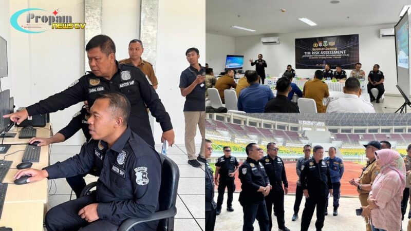 Foto : Kegiatan Risk Assessment di Banten International Stadium