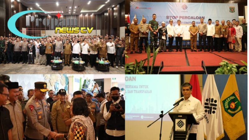 Foto : Polda Banten dan Kementerian Ketenagakerjaan Republik Indonesia melaksanakan deklarasi dan penandatanganan MoU 