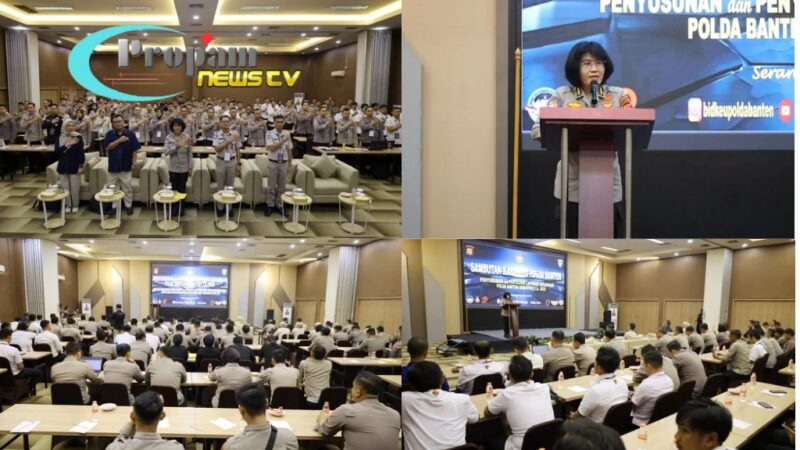Foto : Polda Banten menggelar kegiatan Penyusunan dan Penyajian Laporan Keuangan Semester I Tahun Anggaran 2025