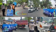 Foto : Tim Lintas Jaya dan Sudinhub Jakarta Timur Gelar Pemeriksaan Angkutan Barang di Jalan Dr. KRT Radjiman Widyodiningrat