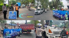 Foto : Tim Lintas Jaya dan Sudinhub Jakarta Timur Gelar Pemeriksaan Angkutan Barang di Jalan Dr. KRT Radjiman Widyodiningrat