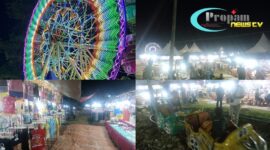 Foto : Pasar Malam Taman Ria Di Desa Arjasari Kec. Patrol Kab. Indramayu