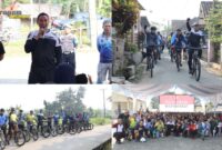 Foto : Kegiatan Fun Bike dan Bakti Sosial, bertempat di Kp. Babakan Mandala, Desa Mandalasari