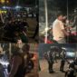 Foto : Tim Raimas Presisi Ditsamapta Polda Banten melaksanakan patroli malam di kawasan KP3B, Jalan Syekh Nawawi Albantani