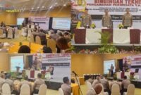 Foto : Kegiatan Bimbingan Teknis Pengamanan Pariwisata Bali Tahun Anggaran 2025 bertempat di Unique 2 Room, Hotel Haris dan Conventions