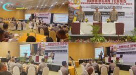 Foto : Kegiatan Bimbingan Teknis Pengamanan Pariwisata Bali Tahun Anggaran 2025 bertempat di Unique 2 Room, Hotel Haris dan Conventions