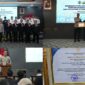 Foto : Kapolda Banten bersama jajaran menerima penghargaan dari Kementerian Desa dan Pembangunan Daerah Tertinggal (Kemendes PDT) atas kontribusinya dalam pengembangan program Poliran