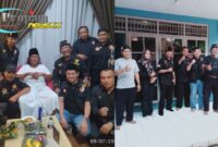 Foto : PDG DPW Banten melakukan Pengawalan dan pengamanan acara Haul Syuhada yang digelar di Alun-Alun Kota Cilegon