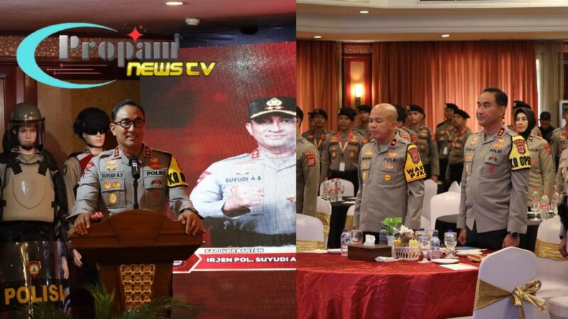 Foto : Ditsamapta Polda Banten menggelar Rapat Teknis tahun 2025