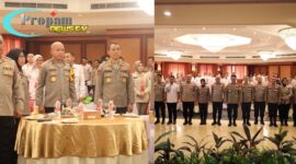 Foto : Bidkum Polda Banten menggelar Rakernis 2025 bertempat di Ballroom Hotel Ledian Kota Serang
