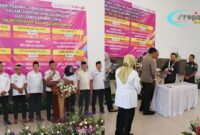 Foto : Sertijab Camat dan lepas sambut pegawai negeri sipil (PNS) jabatan administrator dan staf di lingkup kecamatan Kronjo