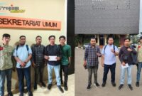 Foto : DPW JPMI melaporkan CV. Gary Setiawan Makmur (CV. GSM) ke Polda Banten atas dugaan pencemaran lingkungan