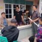 Foto : Pemerintah Desa Cikupa hentikan kegiatan pengukuran lahan yang dilakukan tanpa izin