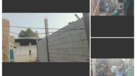 Foto : Program Bedah Rumah Pembangunan Baru (PB) sebagai bentuk kepedulian terhadap warga yang tinggal di rumah dianggap tidak layak huni