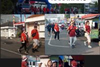 Foto : Kegiatan Fun Walk dalam rangka HUT Ke-85 RS Bayukarta Karawang